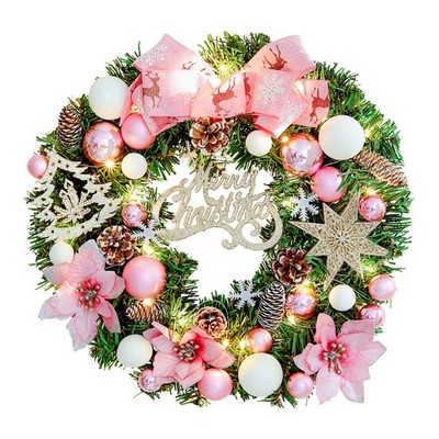 Christmas Artificial Wreath Home Decor