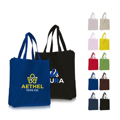 Heavyweight Large Book Tote with Full Gusset