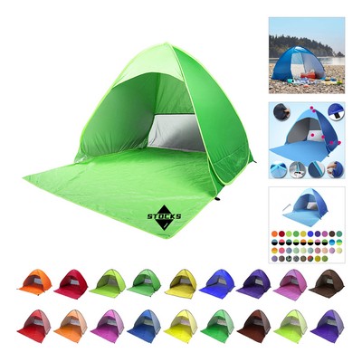 Portable Pop Up Beach Tent W/ Storage Bag