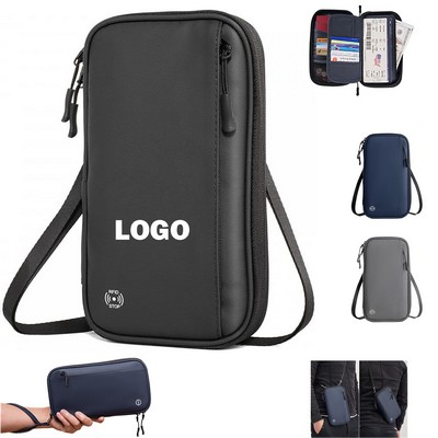 RFID Waterproof Travel Passport Wallet