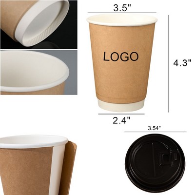 14OZ Disposable Paper Coffee Cup