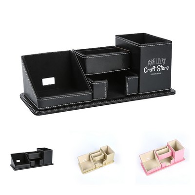 Desk Organizer with Phone Holder