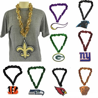 Custom 3D Foam Sports Chain Necklace for Sports Use