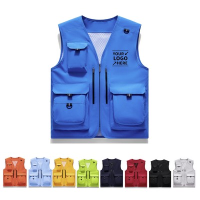 Outdoor Multi Pocket Work Vest