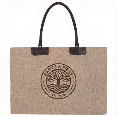 Executive Jute Tote Bag