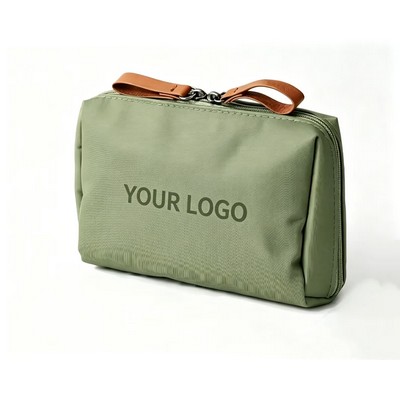 Portable Nylon Cosmetic Bag