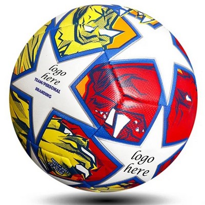 Size 5 Premium Custom Soccer Ball (Ocean)