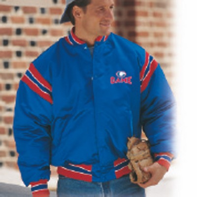 The All-Star Pro-Satin Quilt-Lined Custom Award Jacket w/Shoulder Insert