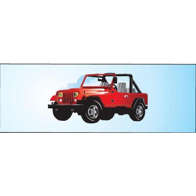 SUV 2 Panoramic Metal Photo Magnet