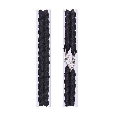 Black Elastic Blousing Garters