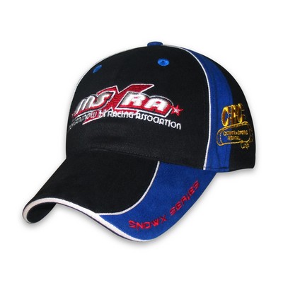 Stretch Fit Baseball Cap w/Contrast Accent