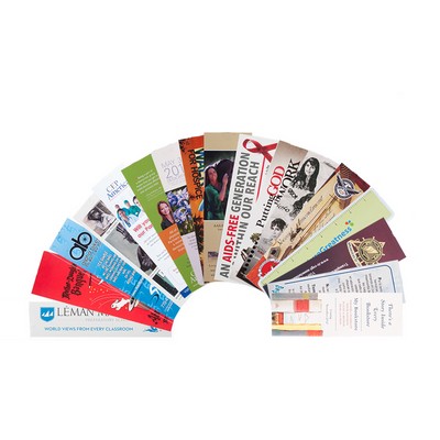 Full-Color Bookmarks | 2" x 6" | 16pt | Bulk Quantity
