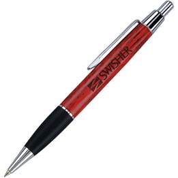 Rosewood Ballpoint Pen W/ Grip
