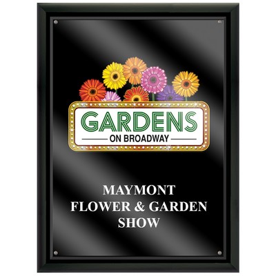 Black Plaque w/Acrylic Overlay (9"x12")