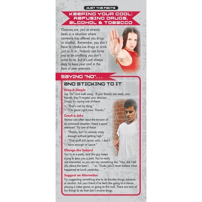 Keeping Your Cool (Refusing Drugs, Alcohol & Tobacco) Just the Facts Rack Card