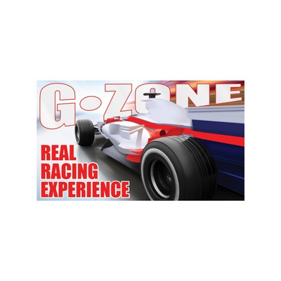 Rectangle Sticker | Square Corner | 2 3/4" x 4 3/4" | Clear Static | Static Face | Digital