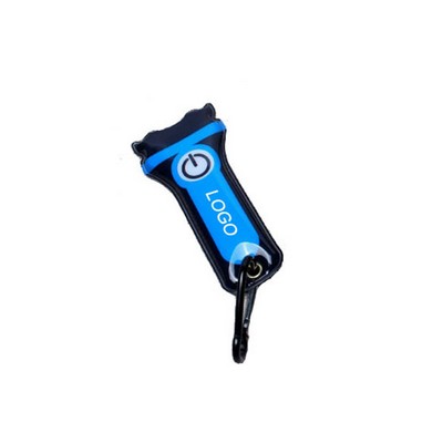 Multicolor LED Flashlight with Carabiner & Magnetic Base