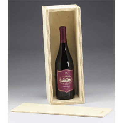 Premium Birch Wood Slide Top Box