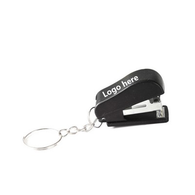 Compact Keychain Stapler - Mini Office Essential