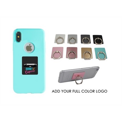 Ring Hold & Stand for Smart Phone/Tablet (Full Color)