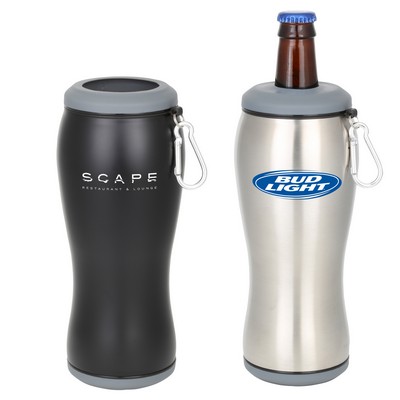 Chillz 3-in-1 Stainless Steel Insulator w/Carabiner