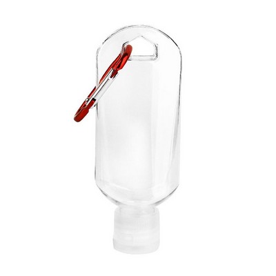 Hand Sanitizer Gel with Carabiner, 1 Oz. - Ocean