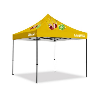 10x10' Deluxe Black Steel Frame Tent Kit