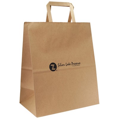 Flat Handle Paper Bag