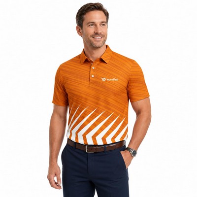 Unisex 160 GSM Birdseye Mesh Performance Corporate Polo Shirts