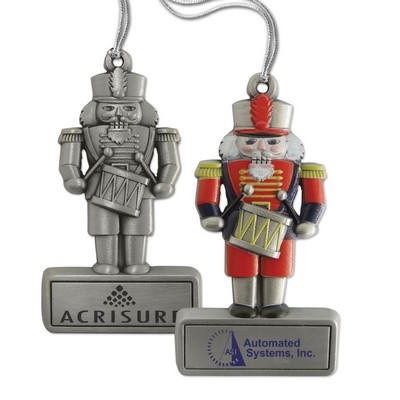 Retail Design Ornament - Nutcracker (Full Size Pewter)