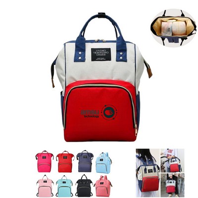 Multifunctional Large Capacity Mommy Diaper Backpack