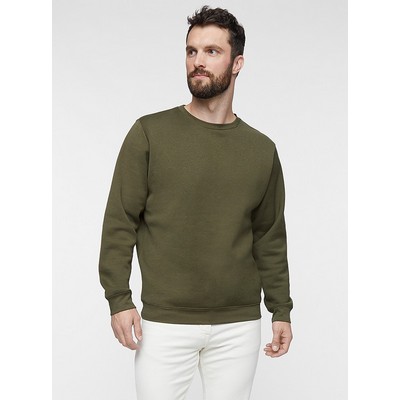 Live & Tell Unisex Elevated Crew Neck Pullover Fleece Sweatshirt