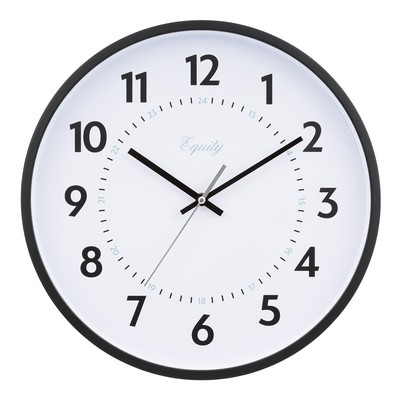 14" Equity by La Crosse® Quartz Wall Clock