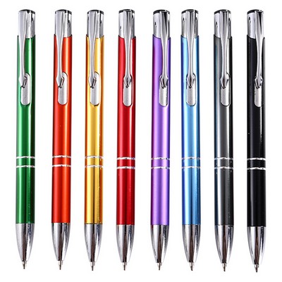 Oil-Based Ballpoint Pen w/Metal Barrel
