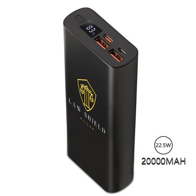 Hodges 22.5W Power Bank 20000