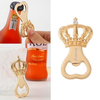 Crown Shape Metal Bottle Opener