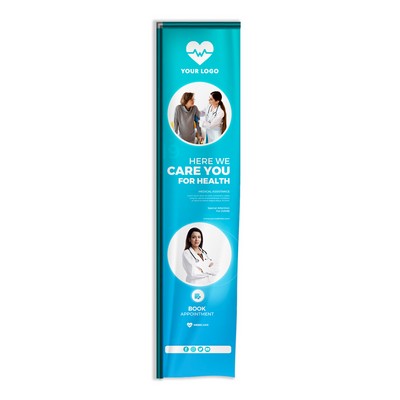 13'X35" wPoly Digital Standard Tower Flags