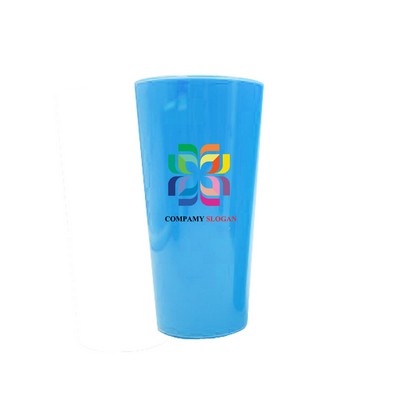 5.5" Tall Plastic Stemless Wine Glass