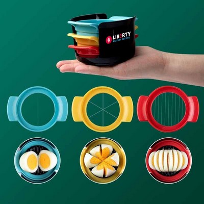 3" 1 Egg Slicer Egg Cutter with Stainless Steel Wires