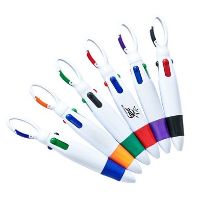 Colorful Ballpoint Pen with Climbing Clip