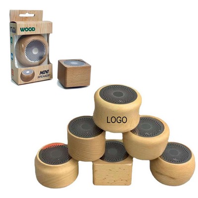 Wood Bluetooth Speaker