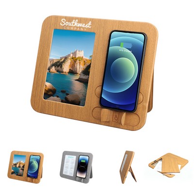 Picture Frame w/Wireless Charger
