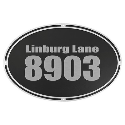 Cast Aluminum Sign