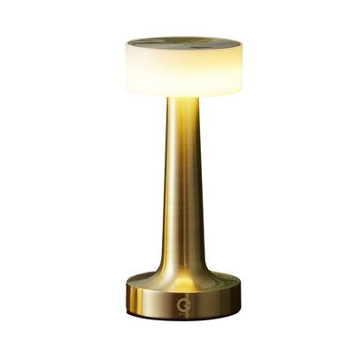 Metal Table Lamp Eye-Caring Rechargeable