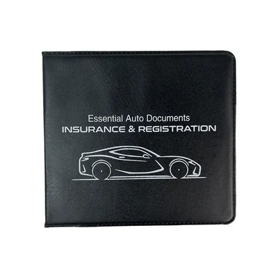 Custom Auto Registration & Insurance Card Holder