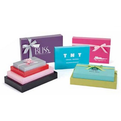 Matte Colored on Kraft Pop Up Apparel Box (10"x 7"x 1-1/4")