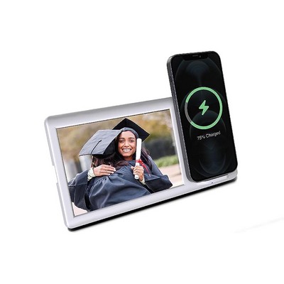CHARGEWORX Chargeworx - Wireless Charging Photo Frame