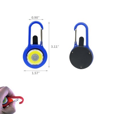 2" 1 Carabiner LED Flashlight