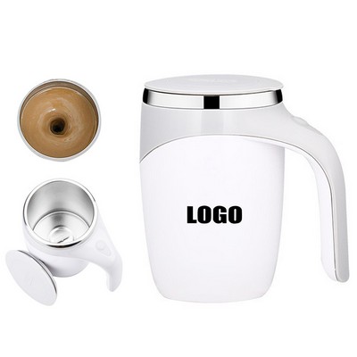 13 oz. Stainless Steel Blending Cup with Lid and Handle