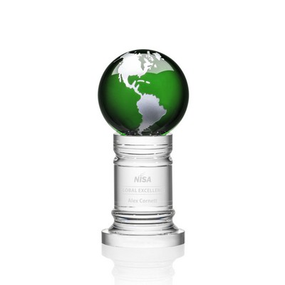 Colverstone Globe Award - Green/Silver
